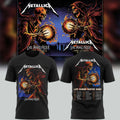 Metallica Merch Life Burns Faster Las Vegas Sphere Event T-Shirt Metallica Concert Attire - Gearneko