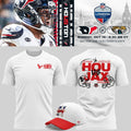 Houston Texans Merch Football 2026 London Game Shirt Houston Texans Clothing - Gearneko
