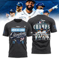 Tampa Bay Rays Merch 2026 American League Champions Locker Room T-Shirt Unique Fan Gifts - Gearneko