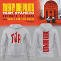 Twenty One Pilots Merch x Ohio State Buckeye Football Hoodie Best Gifts For Fans - Gearneko