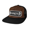 Baker Skateboards Twin Skulls Trucker Hat Baker Skateboards Merch Best Gifts - Gearneko