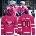 Personalized Fresno Falcons 2026 Pink The Rink Jersey Fresno Falcons Clothing - Gearneko