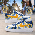 California Golden Bears Merch X Grateful Dead Cal Football Sneakers Grateful Dead Shoes - Gearneko