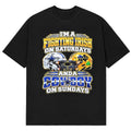 I'm A Fighting Irish On Saturdays And A Cowboys Football T-Shirt Unique Gifts For Fans - Gearneko