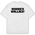 Lawrence Gilliard Jr Wears Where's Wallace T- Shirt Lawrence Gilliard Jr Streetwear Apparel - Gearneko