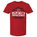 Atlanta Falcons Merch I Play For Cristina Ulbrich Football Fan T-Shirt Atlanta Falcons Gear - Gearneko