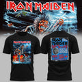 Iron Maiden Merch Run For Your Lives World Tour 2025 T-Shirt Gifts For Iron Maiden Lovers - Gearneko