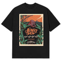 The Jungle Show Antones Austin TX December Gorilla Poster T-Shirt The Jungle Show Clothing - Gearneko