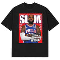 LeBron James Merch Philadelphia 76ers SLAM Magazine Issue T-Shirt Best Gifts For LeBron James Fan - Gearneko