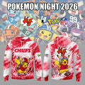 Kansas City Chiefs Merch x Pokemon Night 2026 Hoodie Kansas City Chiefs Apparel Fans Gear - Gearneko
