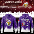 Minnesota Vikings Merch x Christmas 2026 Hoodie Presents For Skol Nation - Gearneko