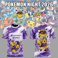 Minnesota Vikings Merch x Pokemon Night 2026 T-Shirt Minnesota Vikings Apparel Gifts For Skol Nation - Gearneko