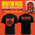 Twenty One Pilots X Ohio State Tour At Ohio Stadium T-Shirt Gift For Twenty One Pilots Fans - Gearneko