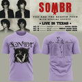 Sombr Merch You Are The Reason Tour T-Shirt Presents Ideas For Sombr Fans - Gearneko