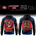 San Francisco 49ers x Grateful Dead Skeletons Hoodie Unique Fan Gifts - Gearneko