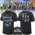 Tampa Bay Rays 2026 AL Champions Locker Room T-Shirt Tampa Bay Rays Merch Best Fan Gifts - Gearneko