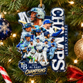 Tampa Bay Rays 2026 ALCS Champions Christmas Ornament Best Xmas Tree Decor - Gearneko