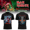 Iron Maiden Merch Run For Your Lives World Tour 2026 Black Shirt Best Gifts For Metalheads - Gearneko