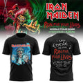 Iron Maiden Merch Run For Your Lives World Tour 2026 Shirt Iron Maiden Clothes - Gearneko
