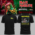 Iron Maiden Merch Run For Your Lives World Tour 2026 Shirt Iron Maiden Concert Tee - Gearneko