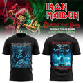 Iron Maiden Merch Run For Your Lives World Tour 2026 T-Shirt Presents Idea For Iron Maiden Fans - Gearneko
