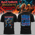 Iron Maiden Merch Run For Your Lives World Tour Black Shirt Unique Gifts For Huge Fans - Gearneko