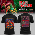Iron Maiden Merch Run For Your Lives World Tour Black T-Shirt Gifts Ideas For Boyfriend - Gearneko