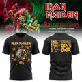Iron Maiden Merch Run For Your Lives World Tour T-Shirt Best Gifts For Boyfriend - Gearneko
