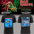 Iron Maiden Merch Run For Your Lives World Tour T-Shirt Unique Gift For Boyfriend - Gearneko