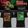 Iron Maiden Merch x Megadeth Run For Your Lives World Tour 2026 T-Shirt Gift For Iron Maiden Fans - Gearneko