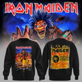 Iron Maiden Merch x Megadeth Run For Your Lives World Tour Sweatshirt Megadeth Fans Gifts - Gearneko