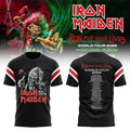 Iron Maiden Merch Run For Your Lives World Tour Shirt Unique Gift For Fans - Gearneko