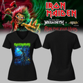 Iron Maiden Merch Run For Your Lives World Tour V-Neck Shirt Birthday Gifts For Iron Maiden Fans - Gearneko