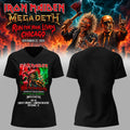 Iron Maiden Merch Run For Your Lives World Tour 2026 V-Neck Shirt Best Gift For Metalheads - Gearneko