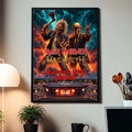 Iron Maiden Run For Your Lives World Tour 2026 Poster Best Iron Maiden Concert Poster - Gearneko