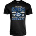 Syracuse Crunch Merch 1994 Hockey Black Shirt Syracuse Crunch Clothing Fan Gift - Gearneko