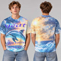 YEAT X Fortnite Dolphin All Over T-Shirt YEAT Apparel Presents For Rap Lovers - Gearneko
