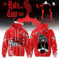 The Smashing Pumpkins Merch Rats In A Cage Blood Red Gothic Hoodie Rock Lovers Gift Ideas - Gearneko