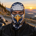 Bald Eagle Face Ski Mask Motorcycle Rider Gift For Men - Gearneko