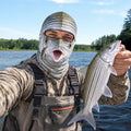 Funny Bonefish Face Mask Fishing Lover Gift For Men - Gearneko