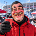 Funny Chubby Uncle Face Ski Mask Football Tailgate Gag Gift - Gearneko