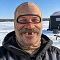 Funny Hillbilly Old Man Face Ski Mask Ice Fishing Gift - Gearneko