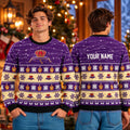 Personalized Crown Royal Whiskey Christmas Ugly Sweater Xmas Clothing Whiskey Lover Gifts - Gearneko