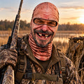 Funny Old Man Hunter Face Ski Mask Outdoor Hunting Gift - Gearneko