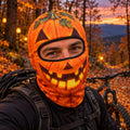 Funny Pumpkin Face Balaclava Halloween Cycling Gift - Gearneko