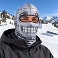 Funny Robot Face Ski Mask Snowboarding Gift For Men - Gearneko