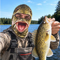 Funny Walleye Face Mask Fishing Lover Gift For Men - Gearneko