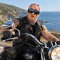 Ugly Biker Face 3D Mask Funny Motorcycle Rider Gift - Gearneko