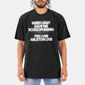 Weed Legit Gave Me Schizophrenia Yes I Use Ableton Live Shirt Ableton Live Producer Meme Tee - Gearneko