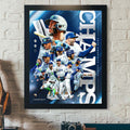 Tampa Bay Rays 2026 AL Champions The Magic Of Rays Baseball Poster Gift For Baseball Lovers - Gearneko